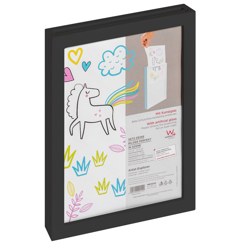 Explorer Black Picture Frame