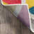 Sesto Geometric Power Loom Performance Pink/Yellow/Blue/Black Rug-2081580243