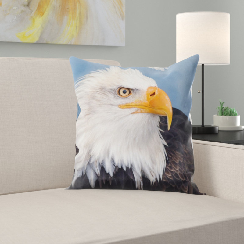 Housse et insert de coussin carré Bald Eagle