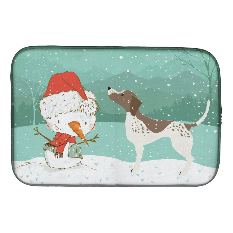 Snowman Christmas, German Shorthaired