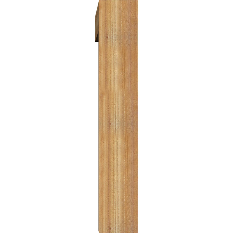 Funston Block Bracket w/ Offset Brace, 48 x 48, 8"W Western Red Cedar (Rough Sawn)