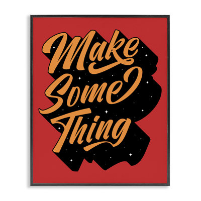  «Make quelque chose», art de la giclée par Jonathan Idah Hussein