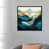 Gray Framed Canvas