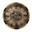 Solid + Manufactured Wood Wall Clock