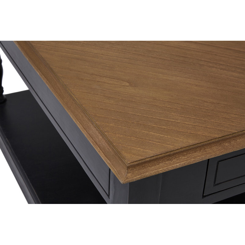 Kensington Solid Coffee Table with Storage