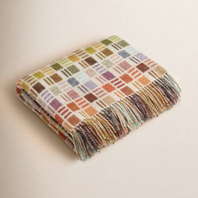 Merino Lambswool Throw/Blankets Hand Woven Blanket