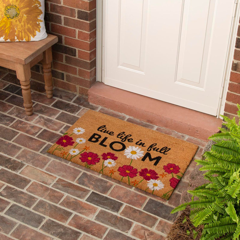 Non-Slip Outdoor Doormat, Rectangle 1'6" x 2'6"