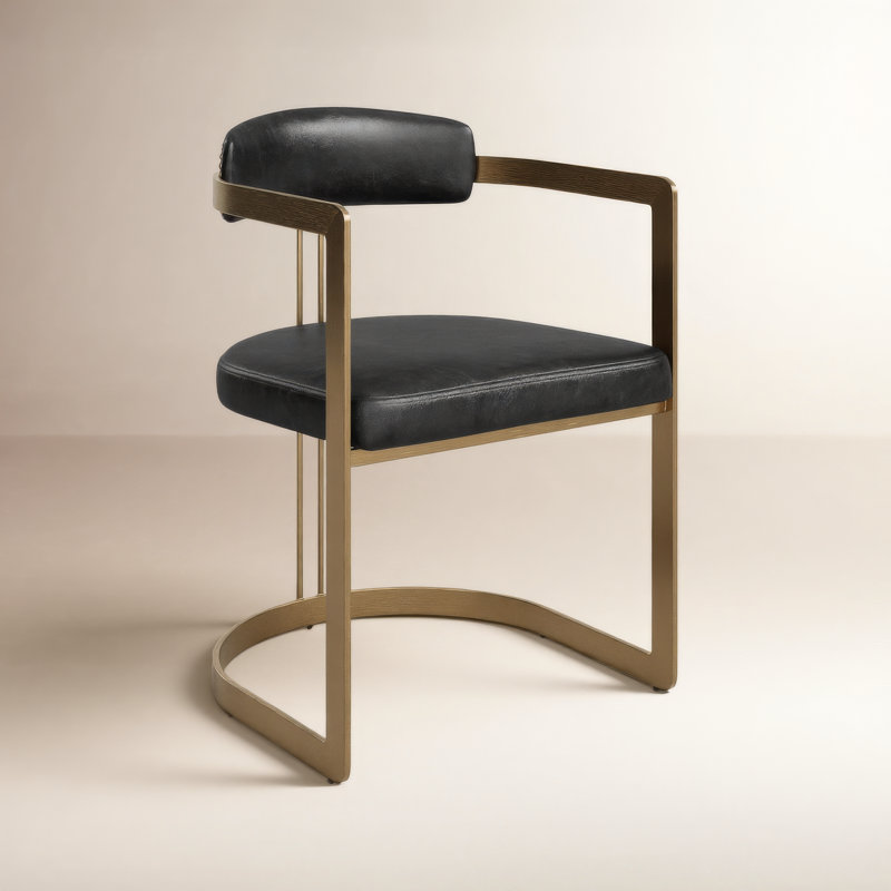 Hoskins I Arm Chair, Black