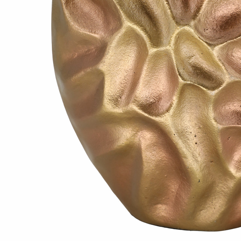 Mercer41 15" Cartwright Hammered Vase, Bronze