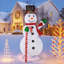 Figurine de Noël pré-éclairée illuminée de Noël