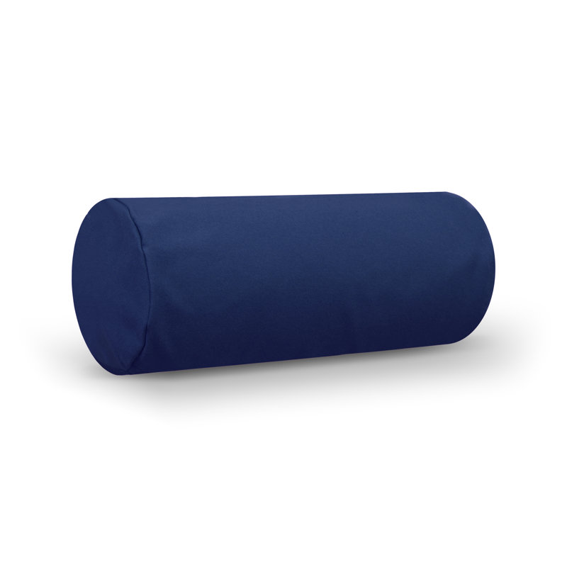 Premium Neck Roll Pillowcases - Breathable Soft Washable Pillow Cover for Ultimate Comfort, 6" x 16", Cotton - 10 OZ NAVY
