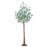 5ft. Lighted Artificial Eucalyptus Tree with 300 Warm White LED Lights