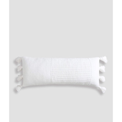 Braided Pom Lumbar Pillow Cover & Insert