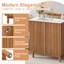 Ensemble de meuble-lavabo traditionnel américain