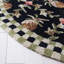 Tapis floral en laine crocheté à la main Jonsson-21305271