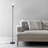 Dimmable LED Floor Lamp with Clear Glass Shade, Touch-Controlled Lighting, 66.5-Inch, Perfect for Dinning, Living Room and Bedroom-681121778