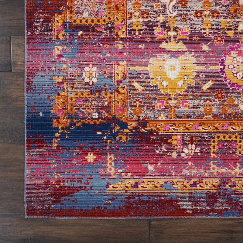 Oriental Indoor Rug, Rectangle 8'10" x 11'10"
