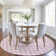 Machine Washable Indoor/Outdoor Xhevrie Pink Rug