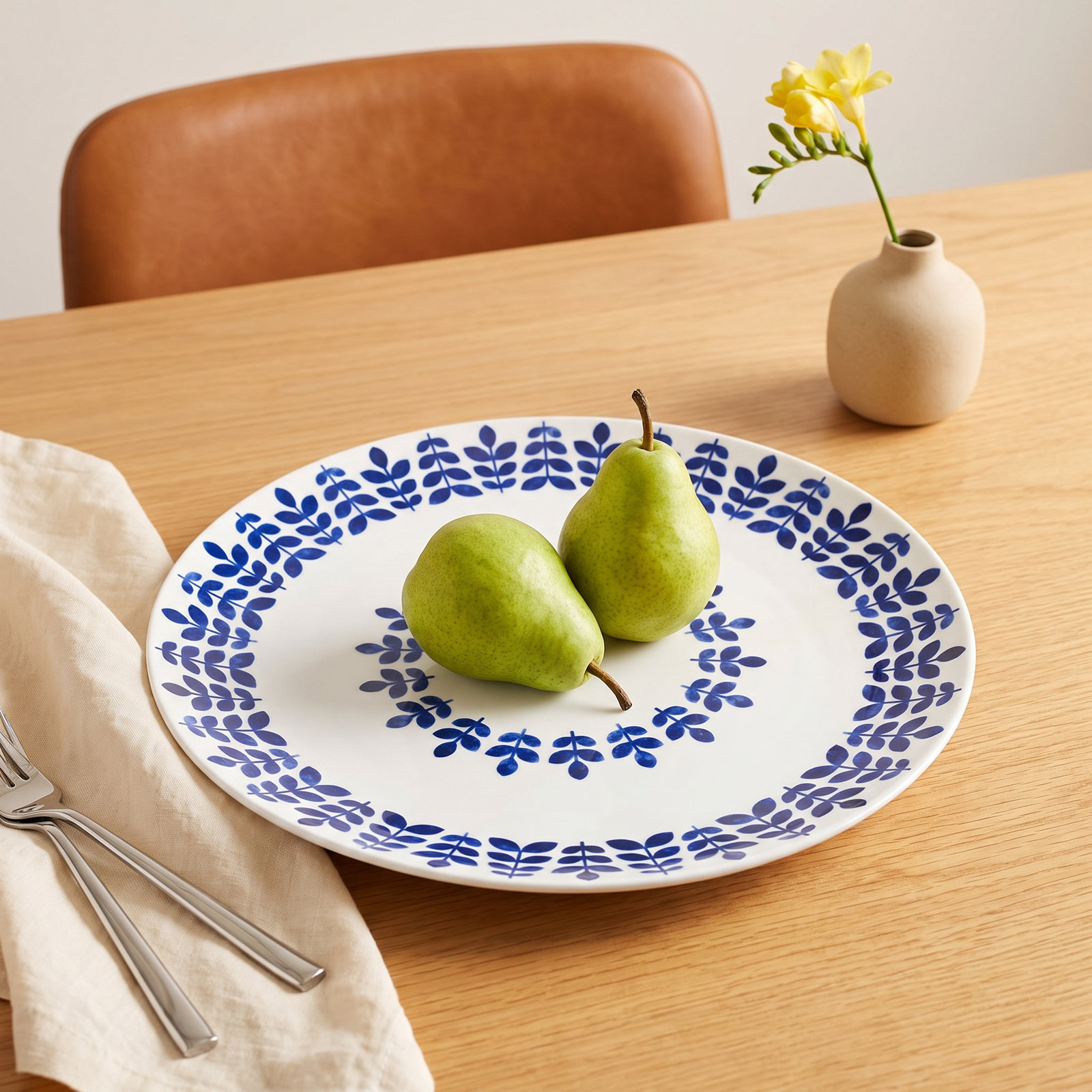 Sandefjord Round Porcelain Platter