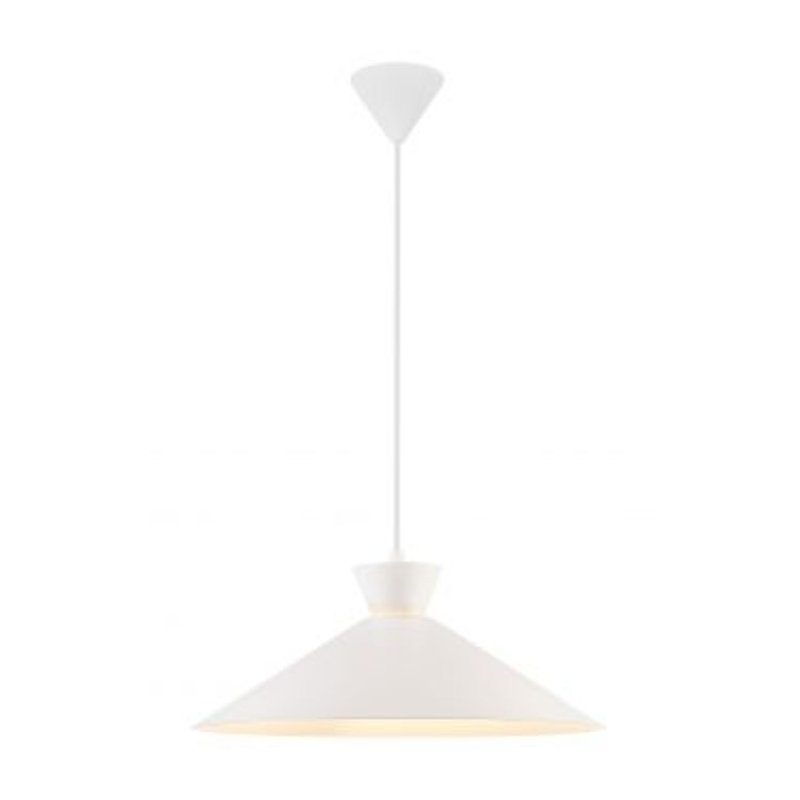 1 - Light Cone Pendant, White