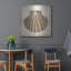  «Shell I» par Erin Clark, art mural en métal, 12 po x 12 po-827207566