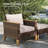 Shutesbury 9-Piece Wicker Outdoor Patio Conversation Furniture Sectional Set with Fire Pit Table-1366053779-1361476004