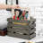 Solid Wood 10.75'' H Tabletop Storage