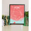 Kobe City Map - No Frame Print-1305501753