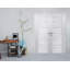 Porte standard en bois manufacturé massif lambrissé Louver-93831376-93831375