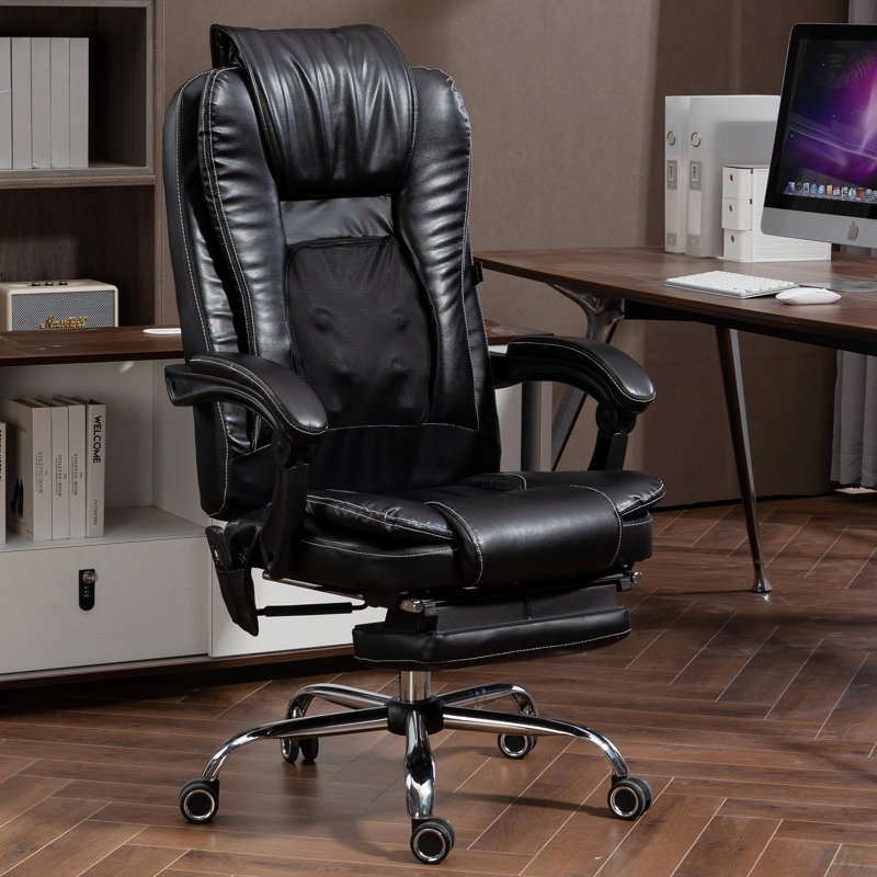 Fauteuil de massage avec chauffeur et repose-pieds