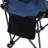 Outdoor Folding Camping Chair With Adjustable Reclining, Side Pockets, Cup Holder, And Carry Bag For Comfortable Seating
