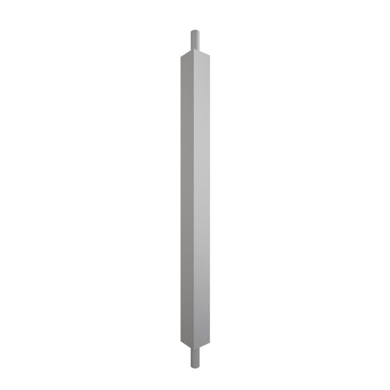 Endurathane White Resin Square Baluster, 24" Height