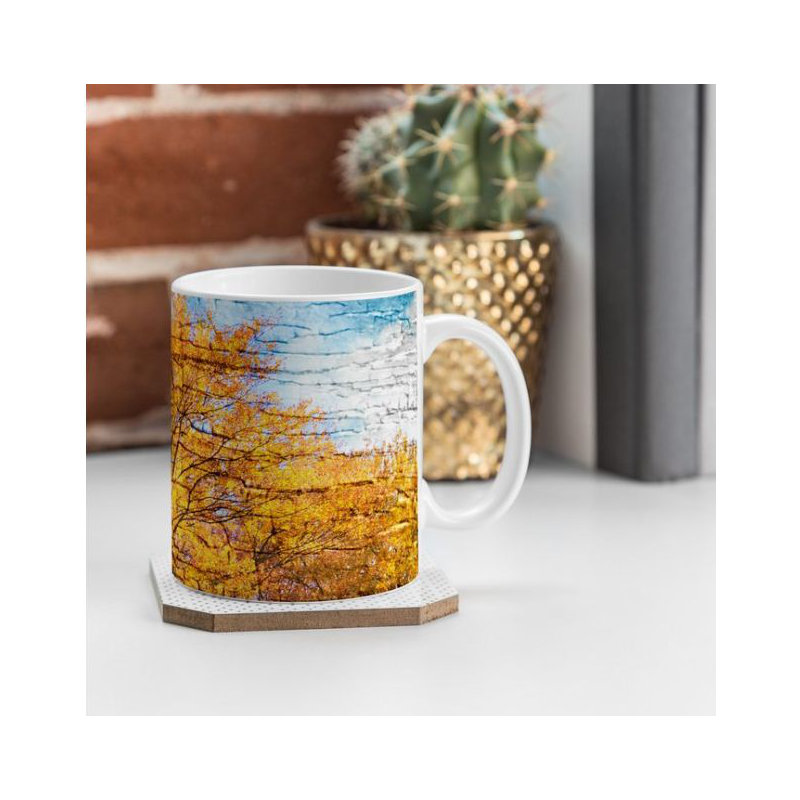 Grande tasse à café automne day