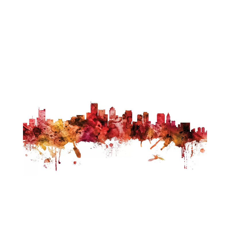 Boston, Massachusetts Skyline by Michael Tompsett - 1 Piece Wrapped Canvas Wall Art, 152.5 cm H x 101.5 cm W