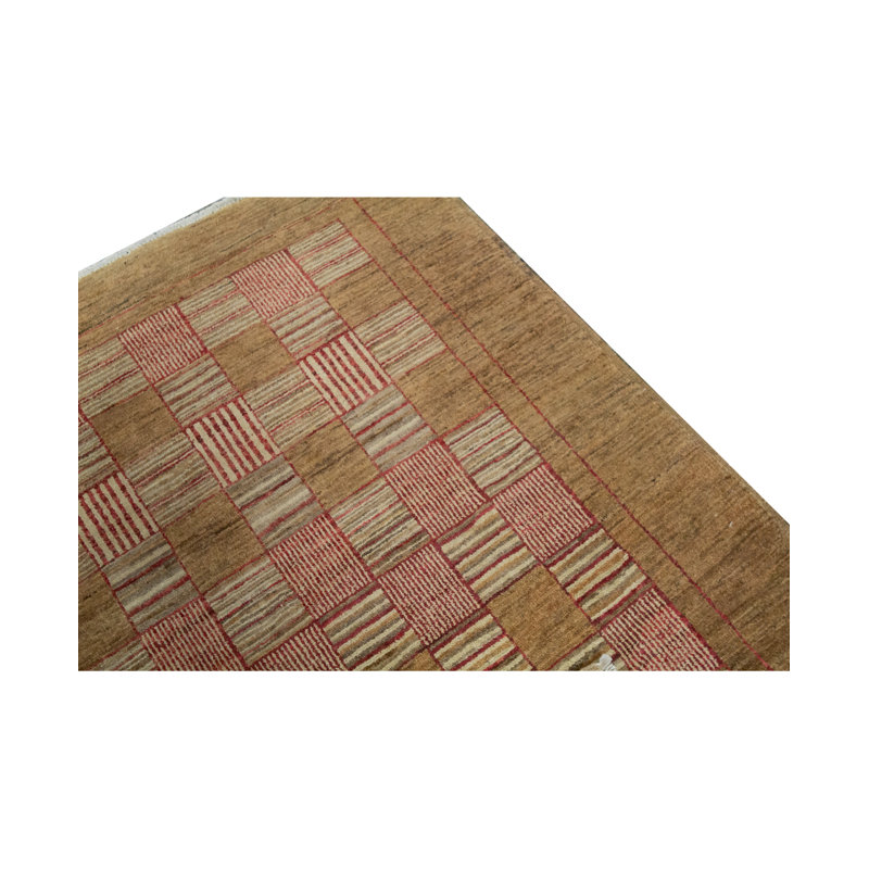 Wool Oriental Area Rug in Brown