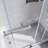 56'' - W x 62'' H Door Frameless Tub Door with-94825250