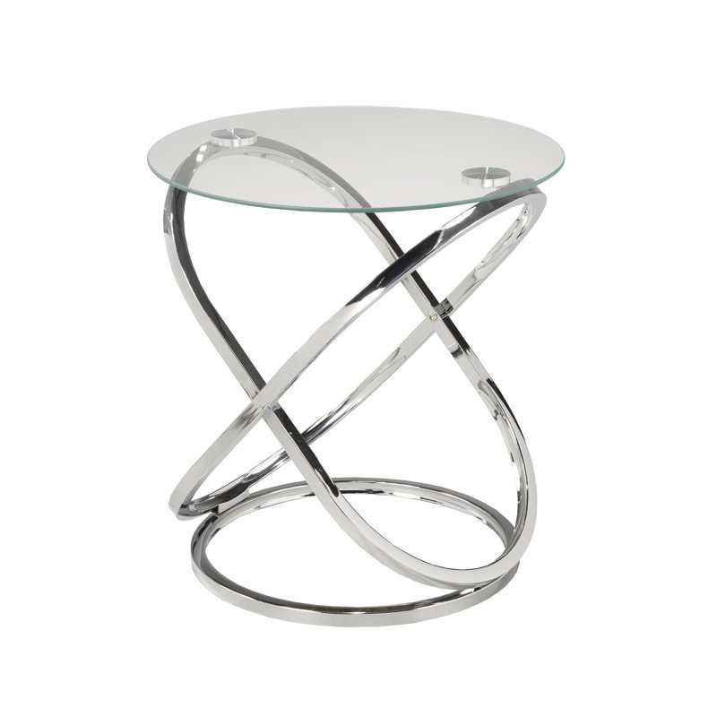 Table d'appoint Cairo, Chrome