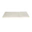 Coussin de chaise longue de couleur crème - eau, 26,95 po x 74,91 po x 3,97 po, mousse, avec sangles d'arrimage - crème 27,75 W, rembourré de mousse, attaches