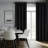 Ike Velvet Solid 80% Blackout Grommet Curtain Panels, Thermal Insulated Soundproof Drapes (Set of 2)-2129711285-2119930176