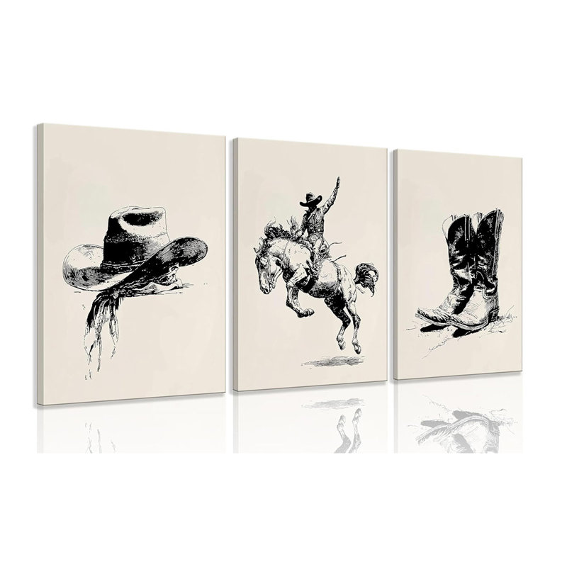 3 Piece Wrapped Canvas Print