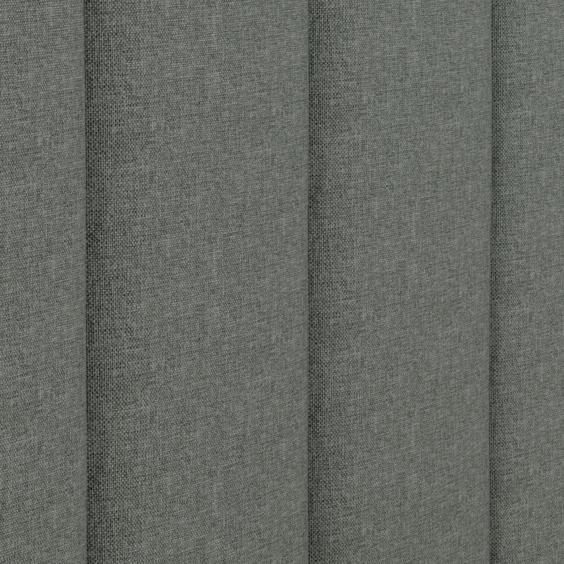 Avag Upholstered Panel Headboard, Light Gray, King