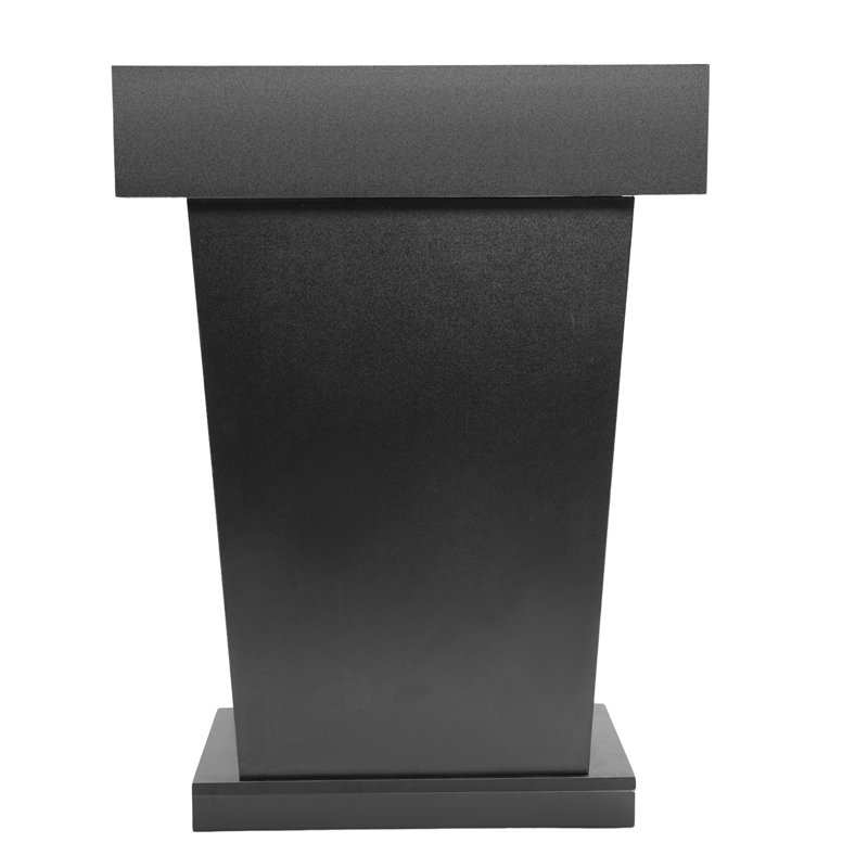 Podium en bois 37 po, Noir