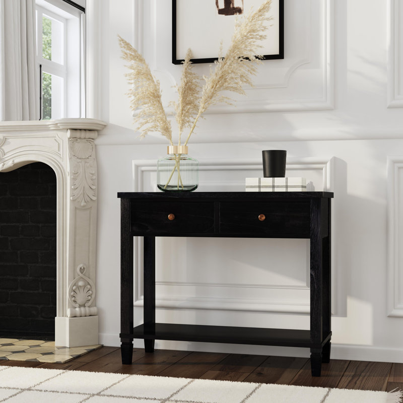 Flagstaff 2-Drawer 36" Console Table, Desert Sand