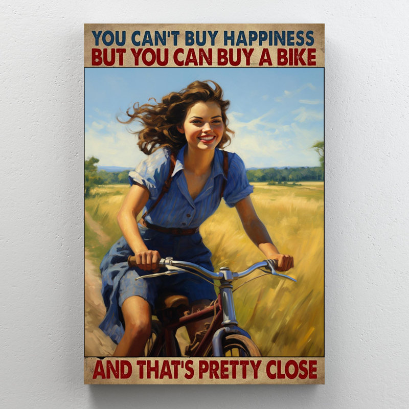 «Lakelynn You Get Old When You Stop Boxing On», impression sur toile, H 36 po x l 24 po x P 1,25 po
