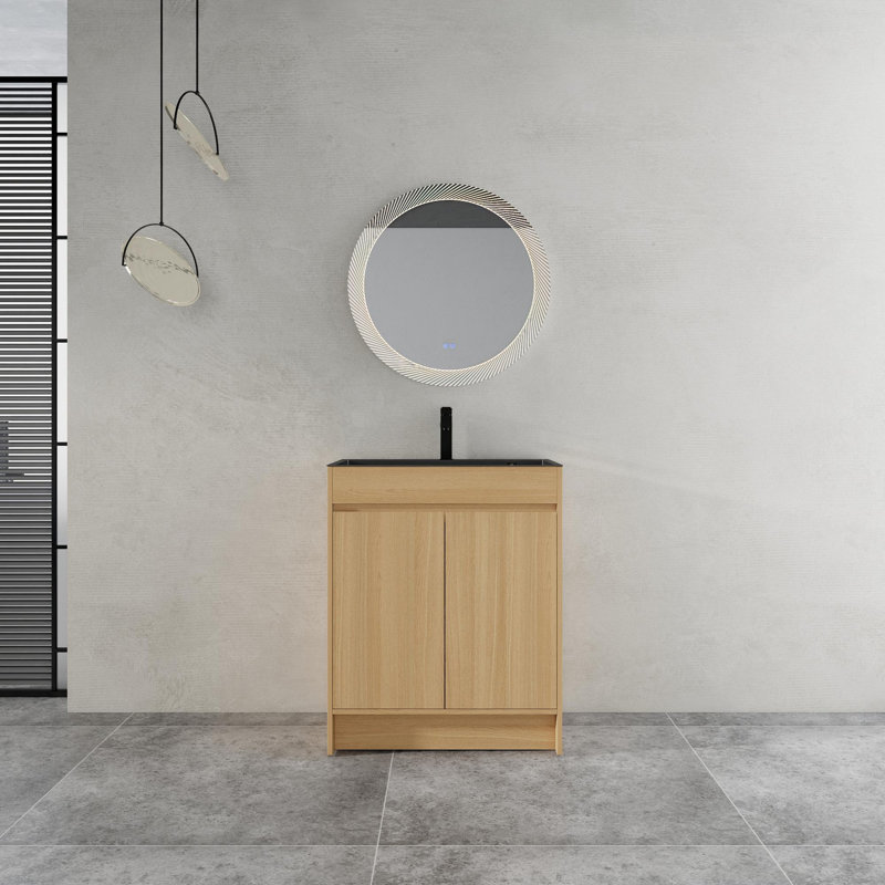 Modern Wall-Mounted Bathroom Vanity