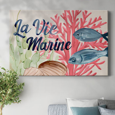 Toile tendue pastel mer I-Gallery