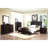 Queen Bed With Button- Faux Leather Headboard, -Colored, Bedroom In Color, Headboard Button Tufting, Modern-1773729737-1773729736