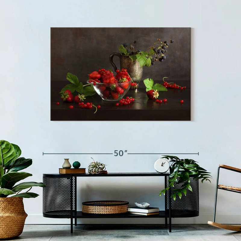 Yarlin Midsummer Berries, 30" H x 45" W