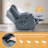 Nafees Upholstered Heated Massage Chair-1143029944