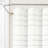 Cotton Blend Striped Shower Curtain